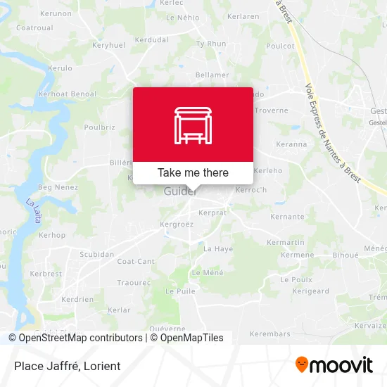 Place Jaffré map
