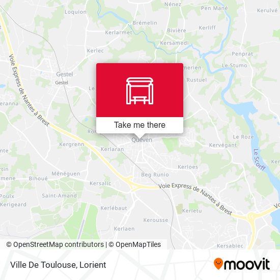 Ville De Toulouse map