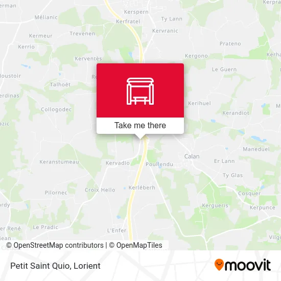 Petit Saint Quio map