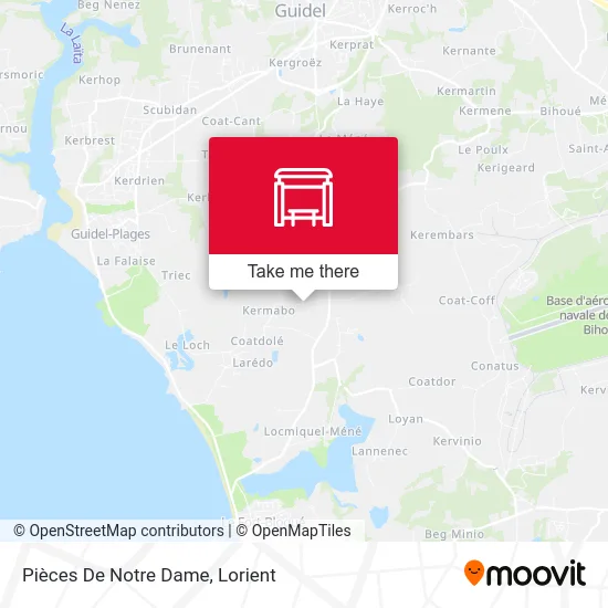 Pièces De Notre Dame map