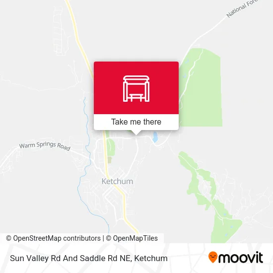 Sun Valley Rd And Saddle Rd NE map