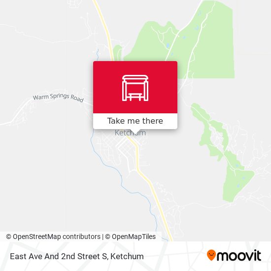 East Ave And 2nd Street S map