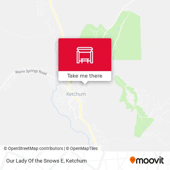 Our Lady Of the Snows E map