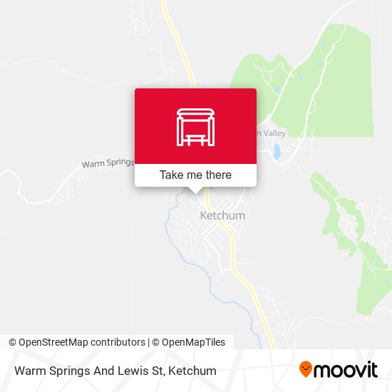 Mapa de Warm Springs And Lewis St