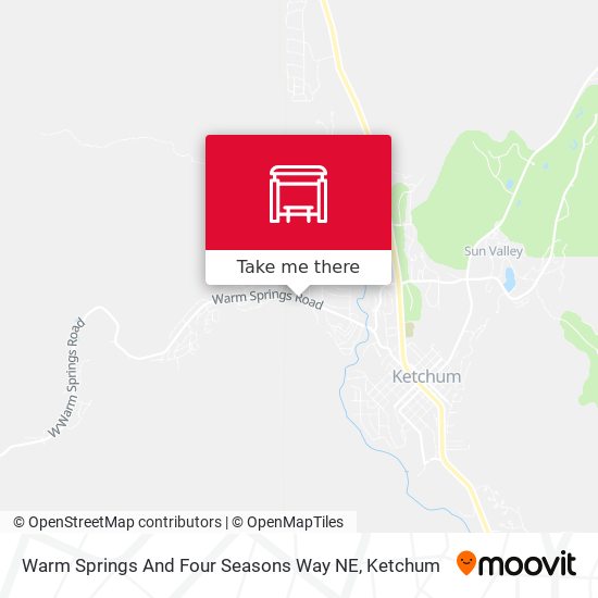 Mapa de Warm Springs And Four Seasons Way NE