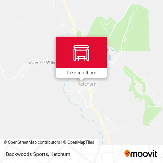Backwoods Sports map