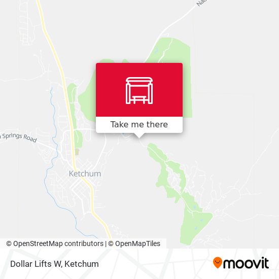 Mapa de Dollar Lifts W