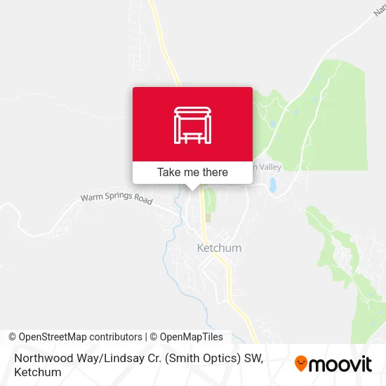 Northwood Way / Lindsay Cr. (Smith Optics) SW map