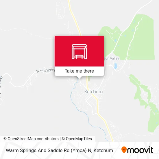 Warm Springs And Saddle Rd (Ymca) N map