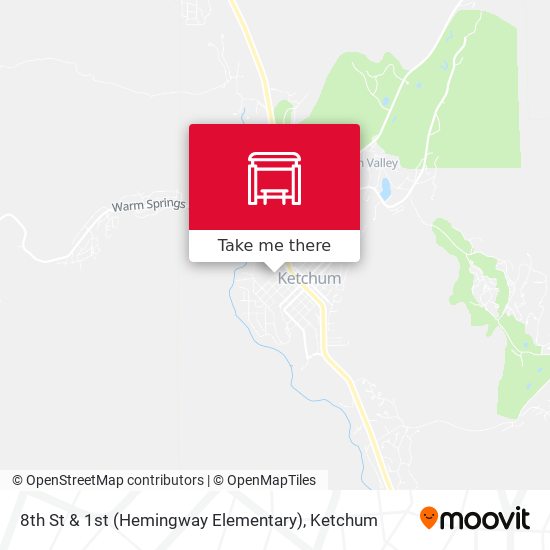 8th St & 1st (Hemingway Elementary) map