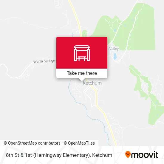 Mapa de 8th St & 1st (Hemingway Elementary)
