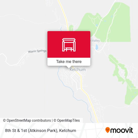8th St & 1st (Atkinson Park) map