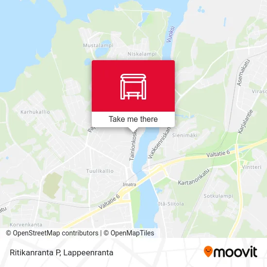 Ritikanranta North map