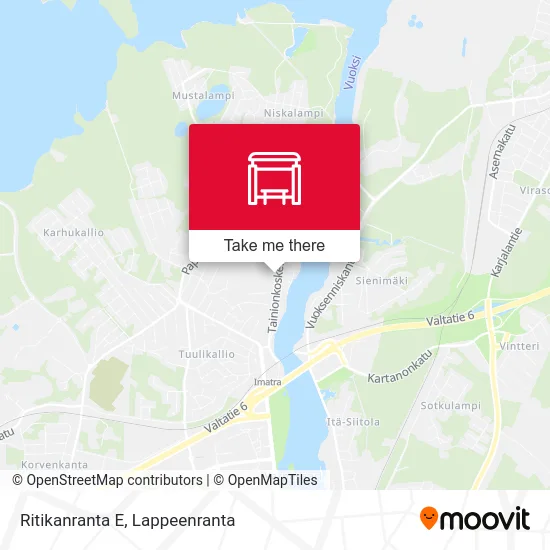 Ritikanranta East map