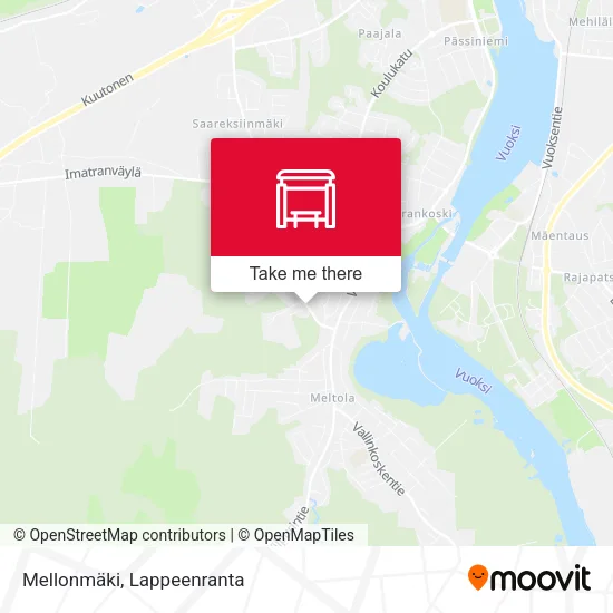 Mellonmäki map