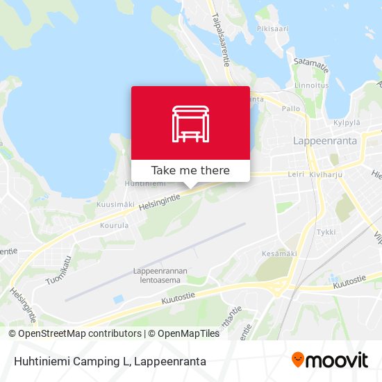 Huhtiniemi Camping L map