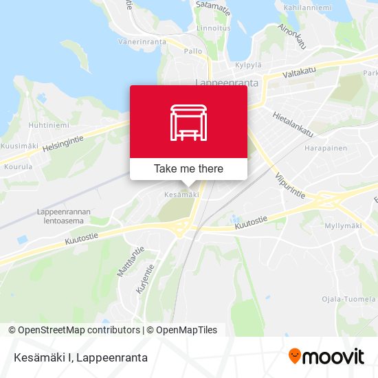 Kesämäki I map