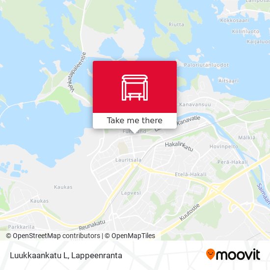 Luukkaankatu L map