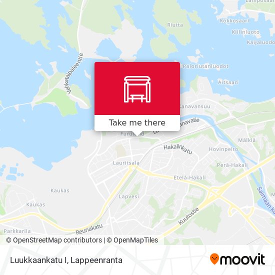 Luukkaankatu I map