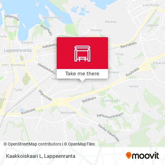 Kaakkoiskaari L map