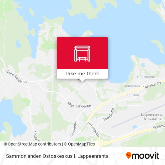 Sammonlahden Ostoskeskus I map