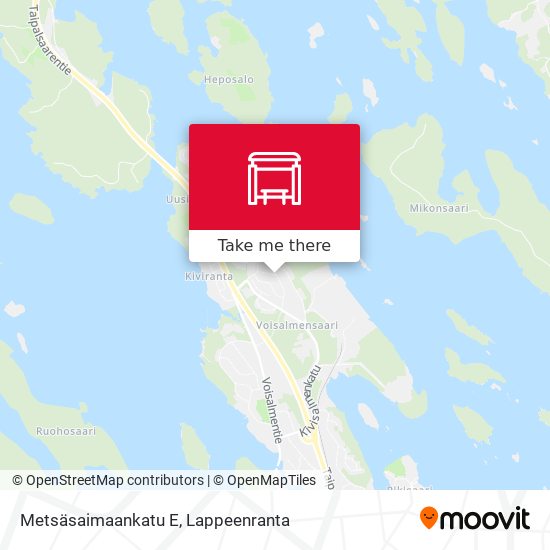 Metsäsaimaankatu E map