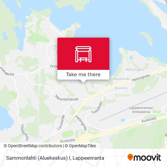 Sammonlahti (Aluekeskus) I map