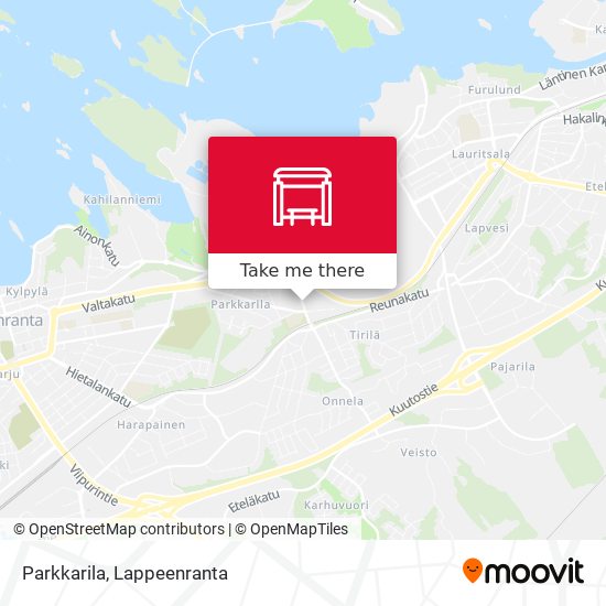 Parkkarila map