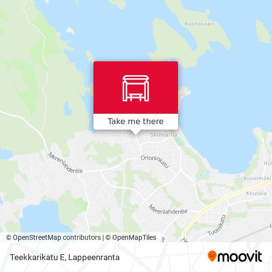 Teekkarikatu E map