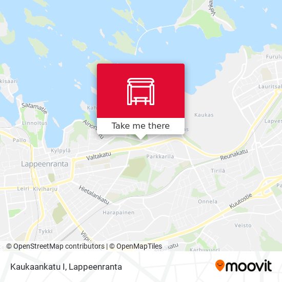 Kaukaankatu I map