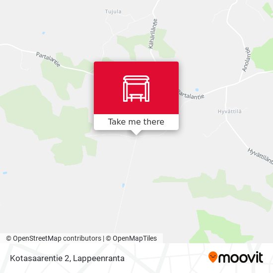 How to get to Kotasaarentie 2 in Joutseno by Bus?