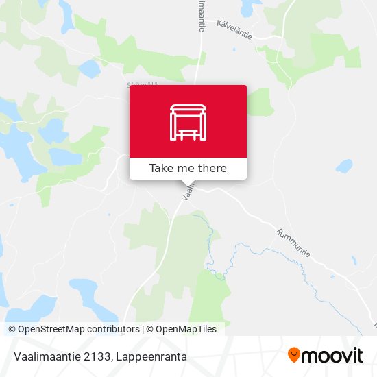 Vaalimaantie 2133 map