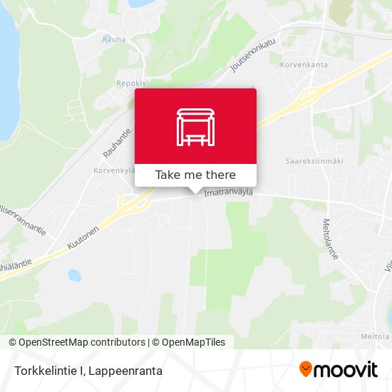 Torkkelintie I map