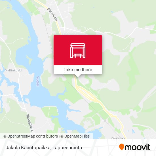 Jakola Kääntöpaikka map