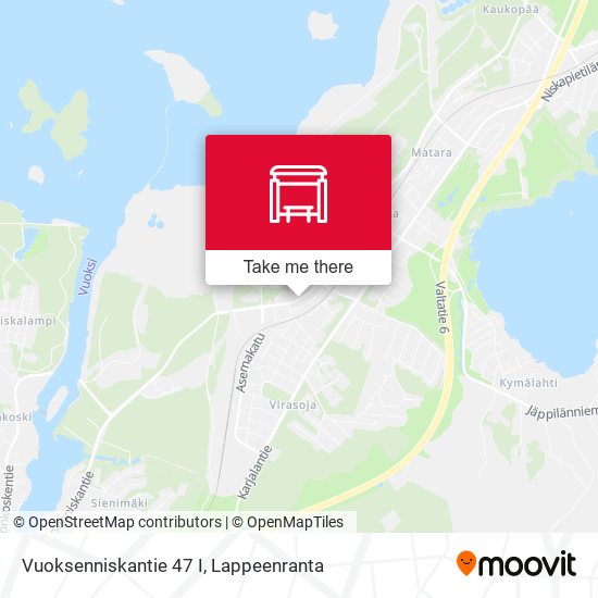 Vuoksenniskantie 47 I map