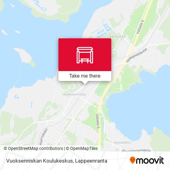 Vuoksenniskantie 98 P map