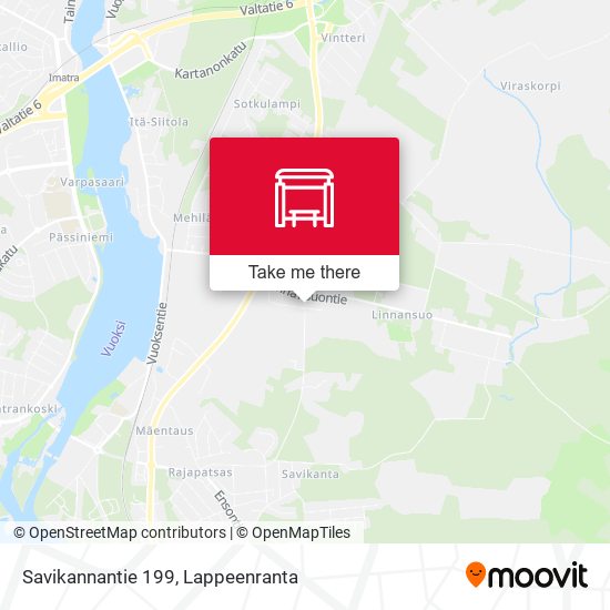 Savikannantie 199 map