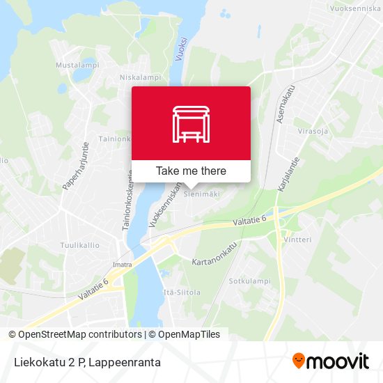 Liekokatu 2 P map