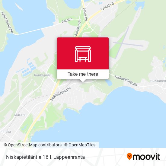 Niskapietiläntie 16 I map