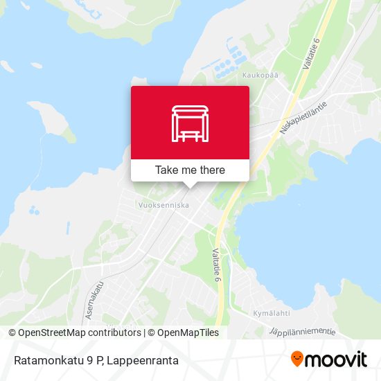 Ratamonkatu 9 P map