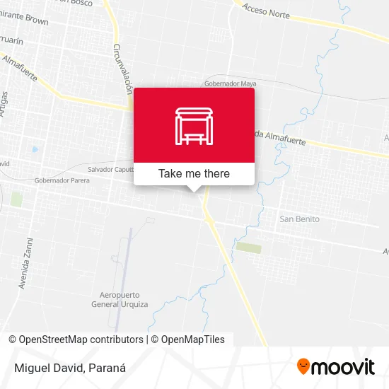 Mapa de Miguel David
