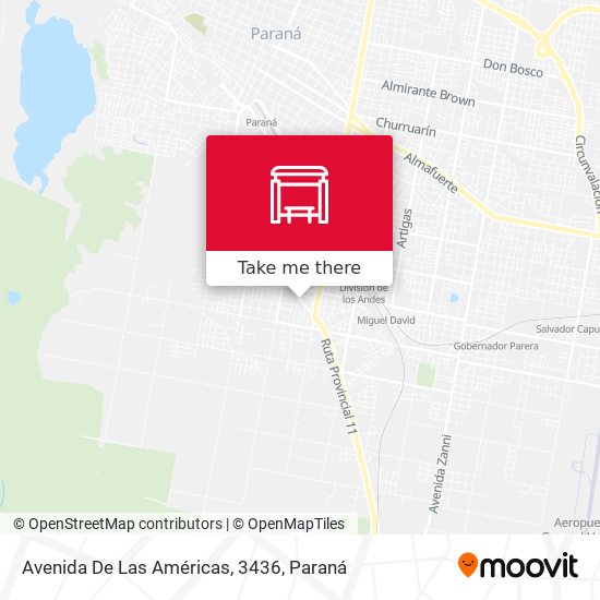 Avenida De Las Américas, 3436 map