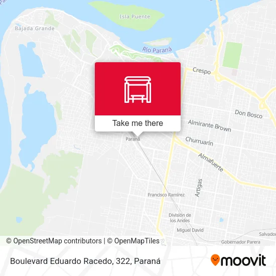 Mapa de Boulevard Eduardo Racedo, 322