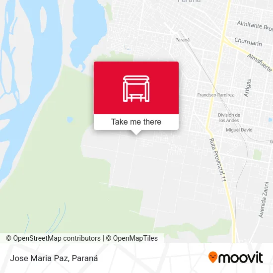Mapa de Jose Maria Paz