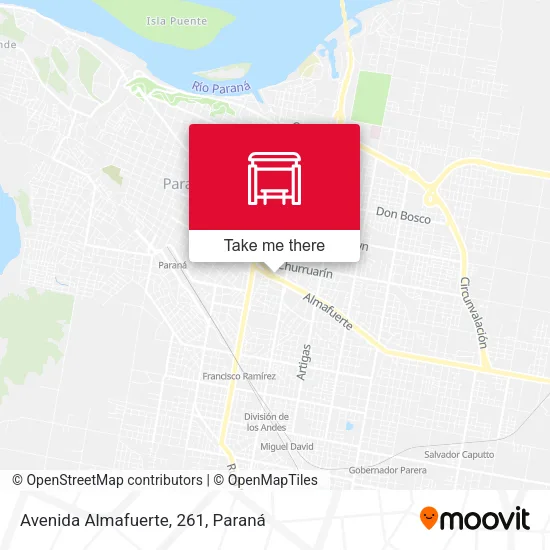 Mapa de Avenida Almafuerte, 261
