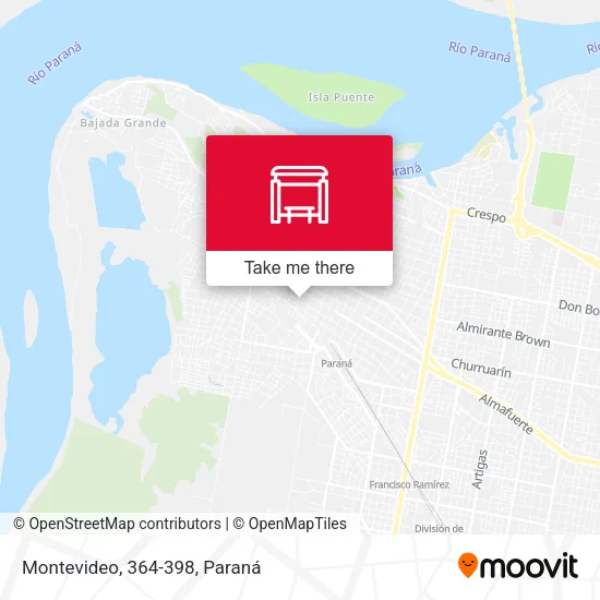 Mapa de Montevideo, 364-398