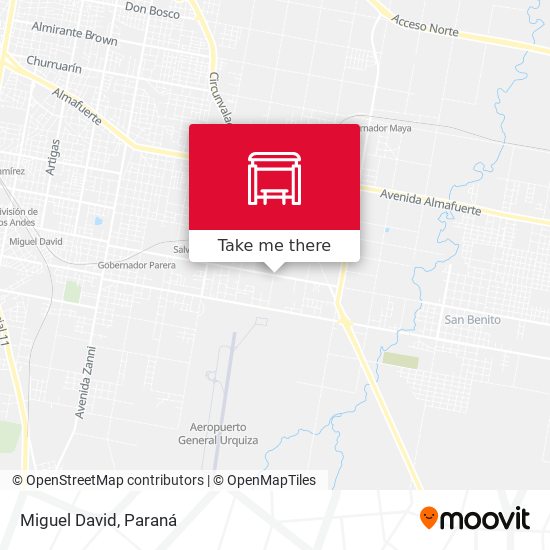 Miguel David map