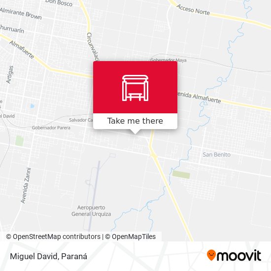 Miguel David map