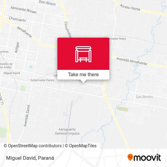 Mapa de Miguel David