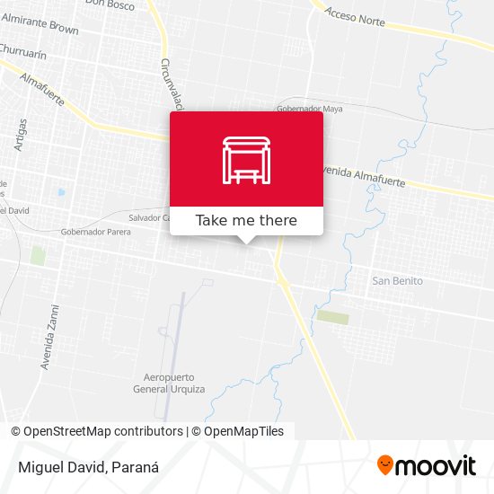 Miguel David map